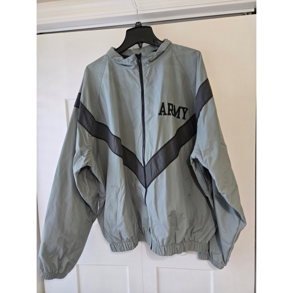 P U A P F Uniform Jacket XL Regular Green Windbreaker